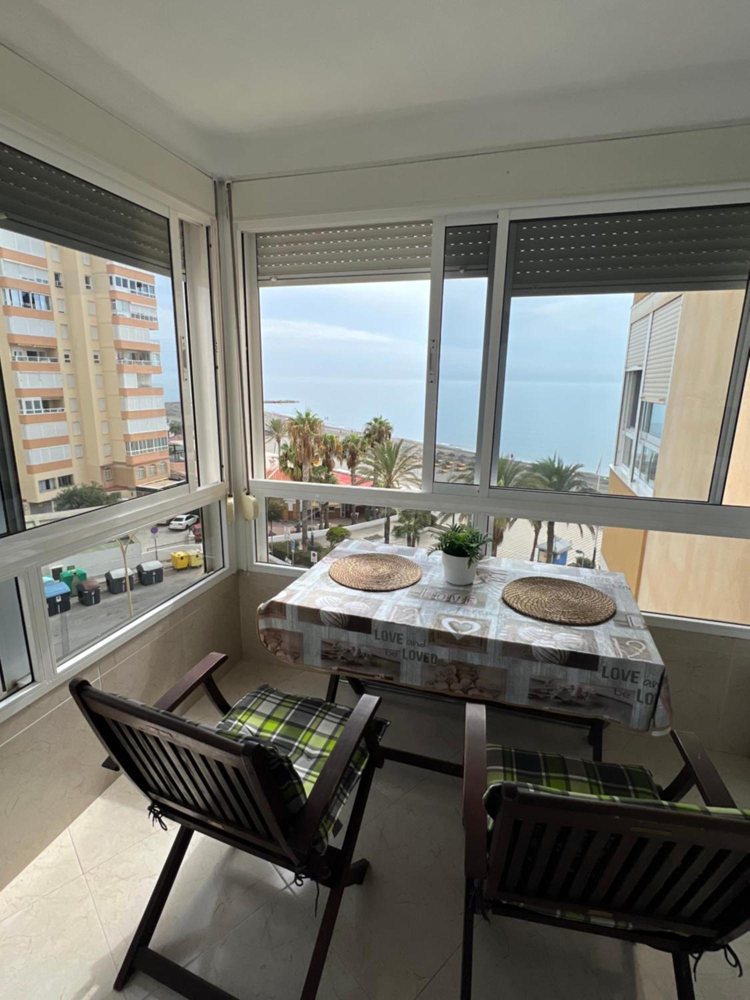 Estudio Mar En Calma, Primera Linea De Playa Con Vistas Al Mar Торокс Екстериор снимка