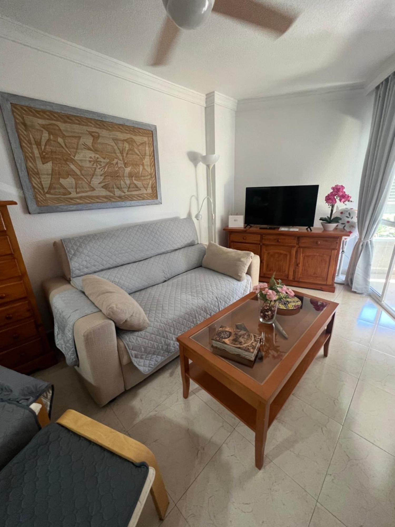 Estudio Mar En Calma, Primera Linea De Playa Con Vistas Al Mar Торокс Екстериор снимка